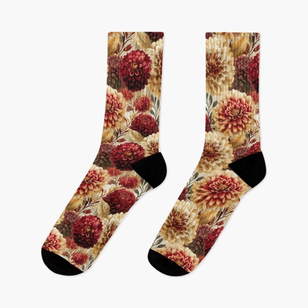 Item preview, Charming Dahlias Texture  - Birth Flower Pattern  - Gift Ideas For Men designed and sold by RoyalStarsPatts.