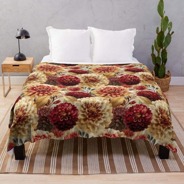 Item preview, Charming Dahlias Texture - Birth Flower Pattern - Gift Ideas For Men designed and sold by RoyalStarsPatts.