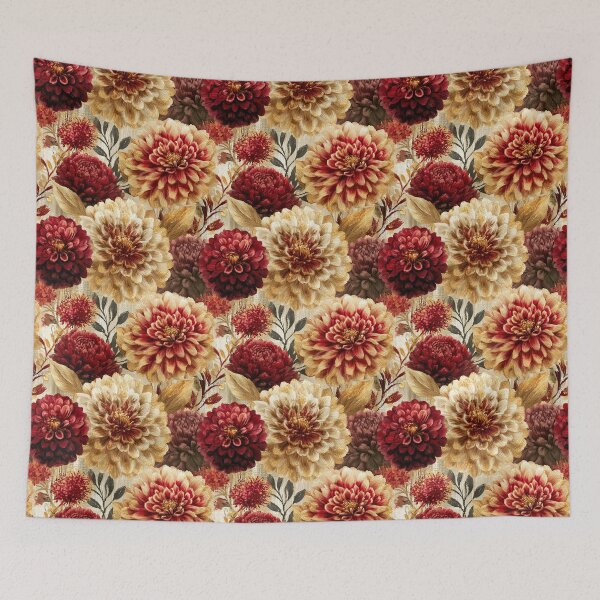 Item preview, Charming Dahlias Texture  - Birth Flower Pattern  - Gift Ideas For Men designed and sold by RoyalStarsPatts.