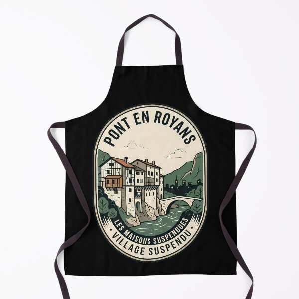 Item preview, Pont en Royans France Vintage Travel Emblem designed and sold by k3rstman1.