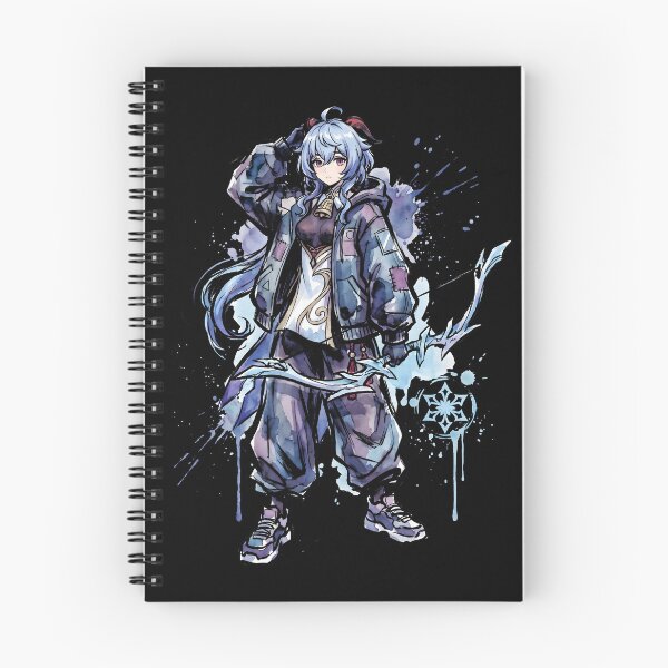 Item preview, Ganyu Genshin Impact Ink Gaming Graphic Tee designed and sold by Senpaiwaves.