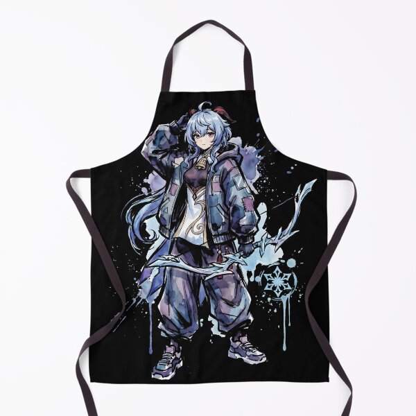 Item preview, Ganyu Genshin Impact Ink Gaming Graphic Tee designed and sold by Senpaiwaves.