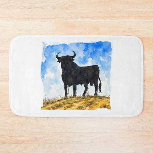 Item preview, The Spirit of Spain | Watercolor Osborne Bull designed and sold by Lifer Art and Design.