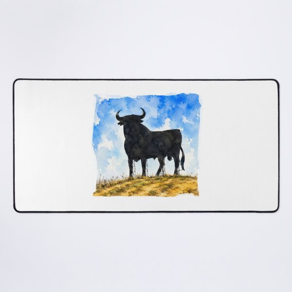 Item preview, The Spirit of Spain | Watercolor Osborne Bull designed and sold by Lifer Art and Design.
