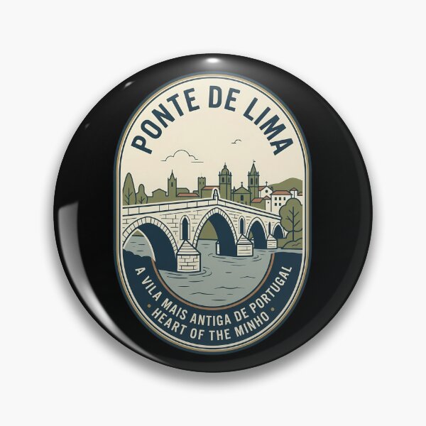 Item preview, Ponte de Lima Portugal Vintage Travel Emblem designed and sold by k3rstman1.