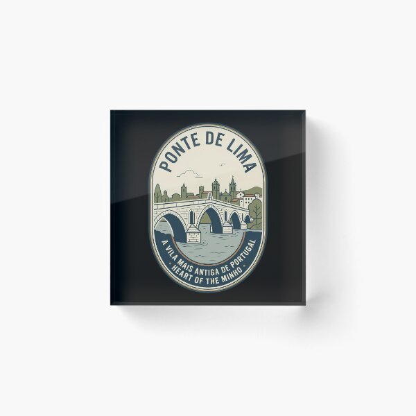 Item preview, Ponte de Lima Portugal Vintage Travel Emblem designed and sold by k3rstman1.