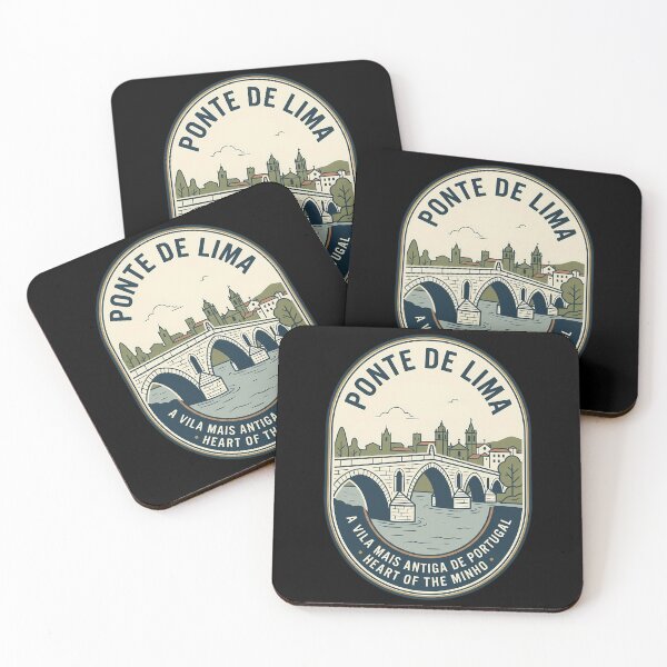 Item preview, Ponte de Lima Portugal Vintage Travel Emblem designed and sold by k3rstman1.