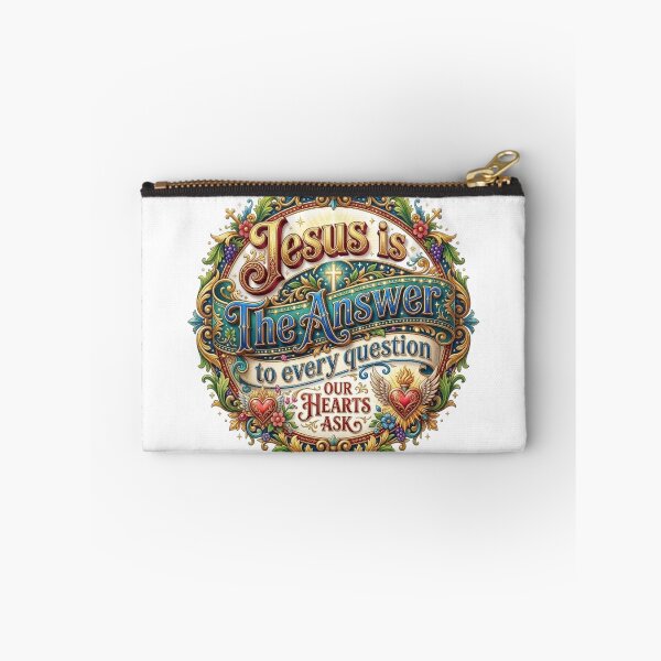 Item preview, JESUS IS THE ANSWER TO EVERY QUESTION OUR HEARTS ASK designed and sold by likbatonboot.