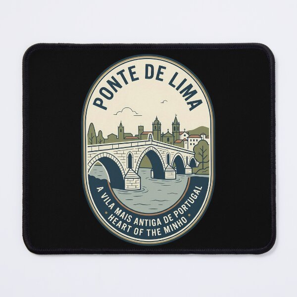 Item preview, Ponte de Lima Portugal Vintage Travel Emblem designed and sold by k3rstman1.