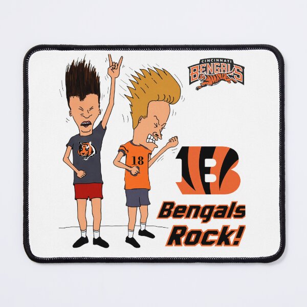 Item preview, Bengals Rock Cartoon designed and sold by clevinasorthane.
