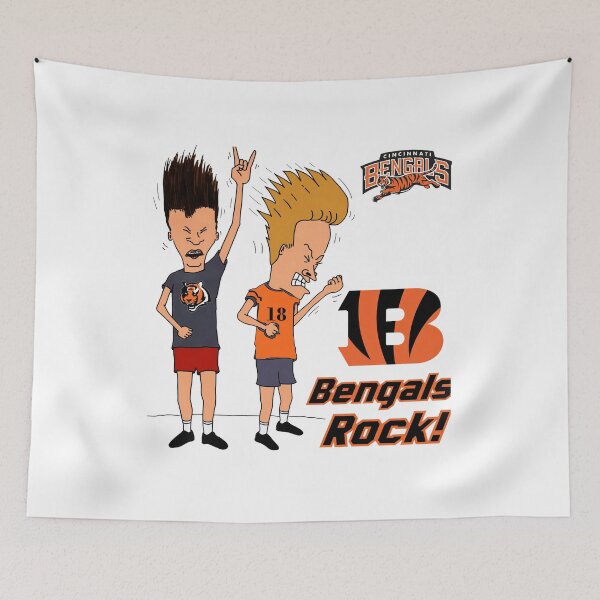 Item preview, Bengals Rock Cartoon  designed and sold by clevinasorthane.