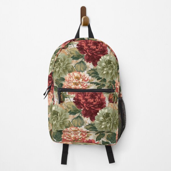 Item preview, Charming Dahlias Floral - Retro Flower Floral - Gift Ideas For Mom designed and sold by RoyalStarsPatts.