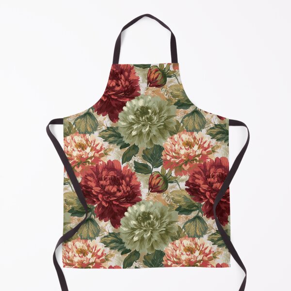 Item preview, Charming Dahlias Floral - Retro Flower Floral - Gift Ideas For Mom designed and sold by RoyalStarsPatts.