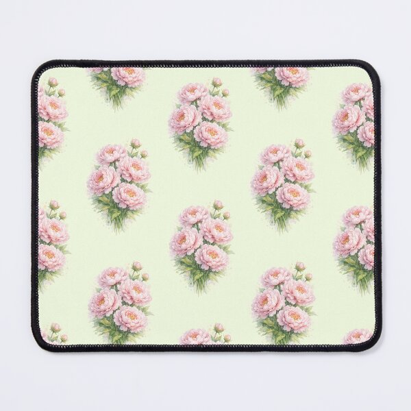 Item preview, Watercolor style peonies bouquet  designed and sold by lafataviola.