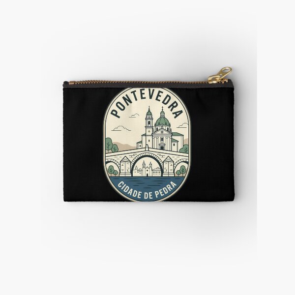Item preview, Pontevedra Spain City of Stone Vintage Travel Emblem designed and sold by k3rstman1.