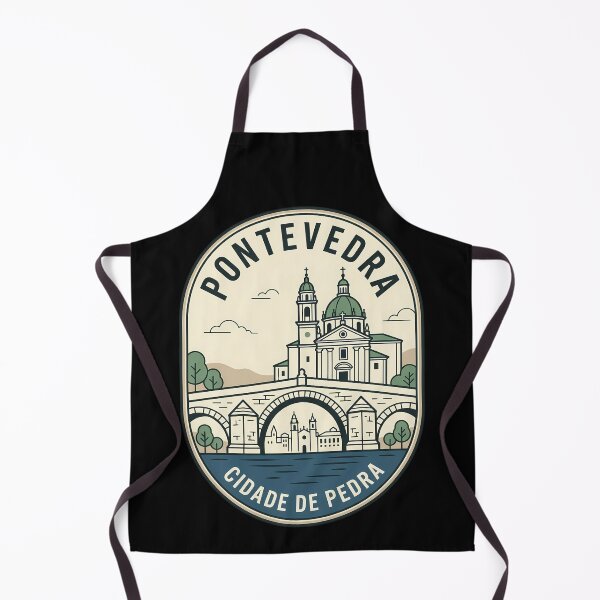 Item preview, Pontevedra Spain City of Stone Vintage Travel Emblem designed and sold by k3rstman1.