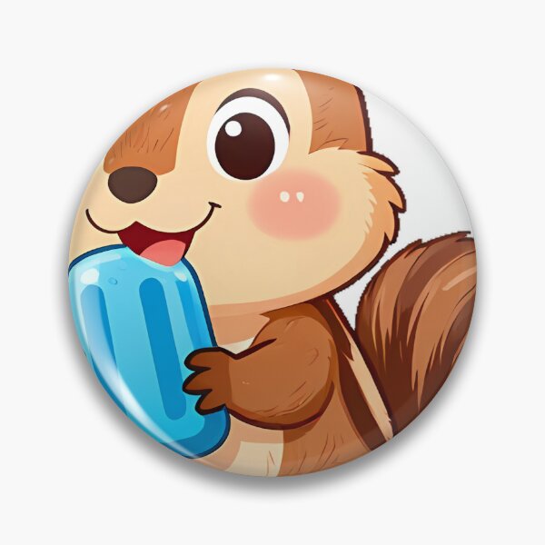 Item preview, Cute Chipmunk with Popsicle designed and sold by pumsquare.