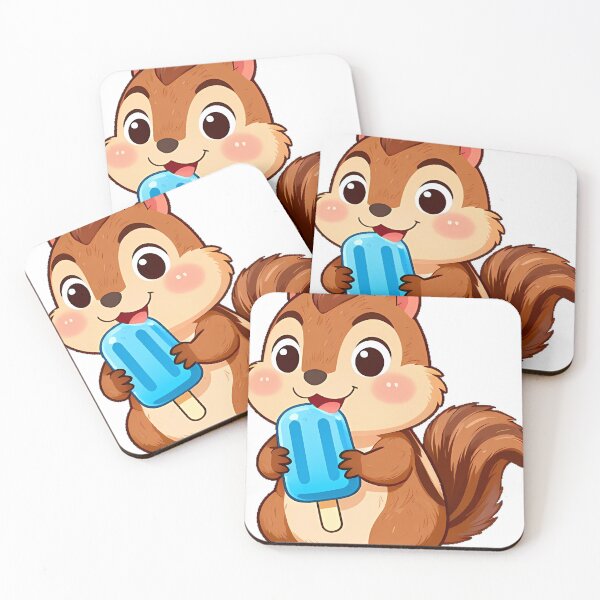 Item preview, Cute Chipmunk with Popsicle designed and sold by pumsquare.