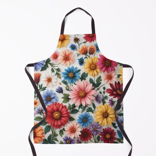Artikelvorschau, Stoffdesign mit bunten Blumen entworfen und verkauft von karlosss.