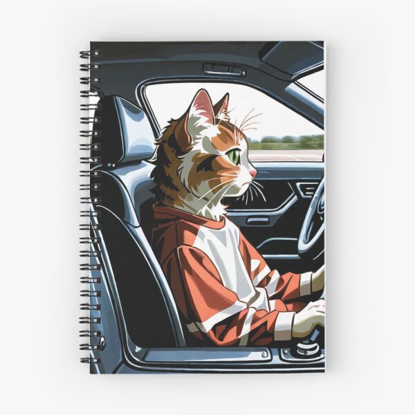 Item preview, Cat - Driver Sporty Orange designed and sold by World-Pets.