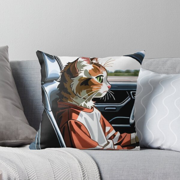 Item preview, Cat - Driver Sporty Orange designed and sold by World-Pets.