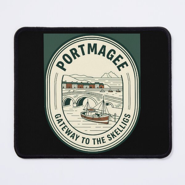 Item preview, Portmagee Ireland Vintage Travel Emblem Skelligs Badge designed and sold by k3rstman1.