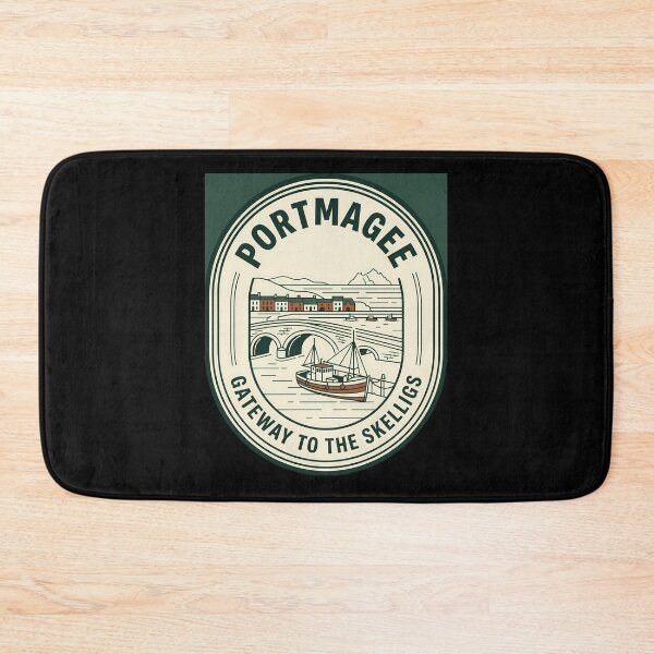 Item preview, Portmagee Ireland Vintage Travel Emblem Skelligs Badge designed and sold by k3rstman1.