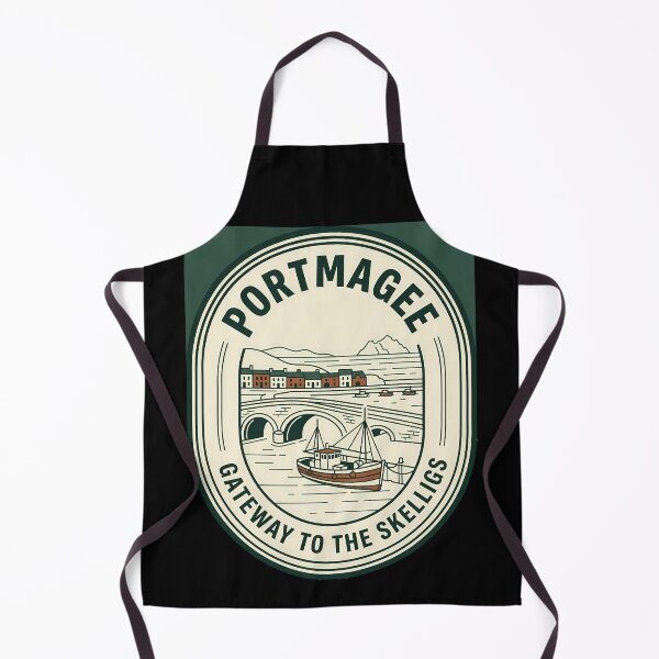 Item preview, Portmagee Ireland Vintage Travel Emblem Skelligs Badge designed and sold by k3rstman1.