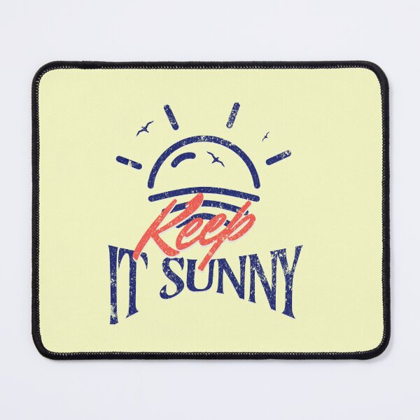Item preview, Keep It Sunny Retro Summer Vacation Beach Lifestyle Vintage Nautical Lake Life Surfing Aesthetic designed and sold by illeN-Art-World.