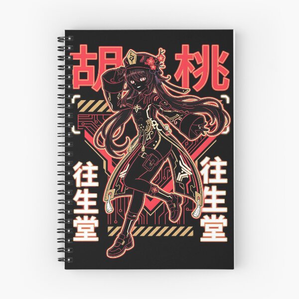 Item preview, Hu Tao Genshin Impact Vector Gaming Graphic Tee designed and sold by Senpaiwaves.