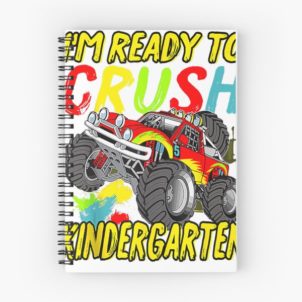 Item preview, I'm Ready To Crush Kindergarten Monster Truck Back To School designed and sold by Bohepa.