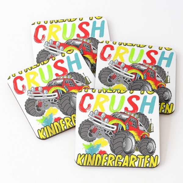 Item preview, I'm Ready To Crush Kindergarten Monster Truck Back To School designed and sold by Bohepa.