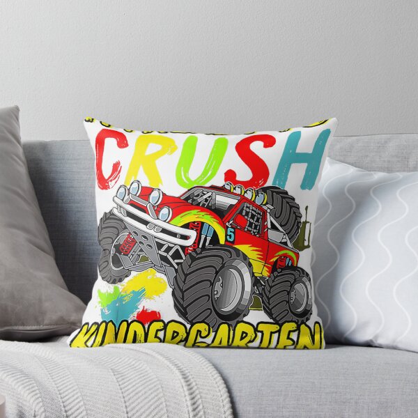 Item preview, I'm Ready To Crush Kindergarten Monster Truck Back To School designed and sold by Bohepa.