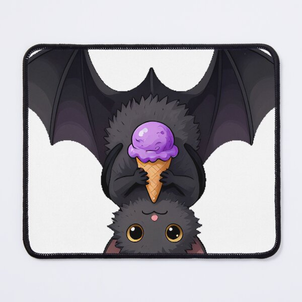 Item preview, Cute Bat with Ice Cream Cone designed and sold by pumsquare.