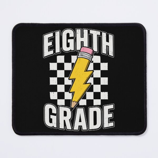 Item preview, Eighth Grade Lighting Bolt Pencil Retro 8th Grade Teacher designed and sold by OlakunleOloroz.
