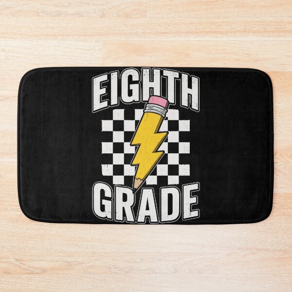 Item preview, Eighth Grade Lighting Bolt Pencil Retro 8th Grade Teacher designed and sold by OlakunleOloroz.