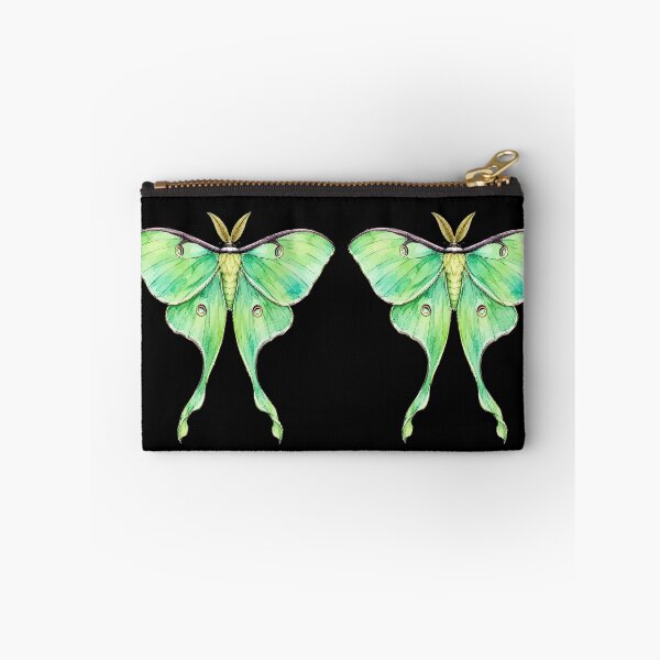 Item preview, Minimal Luna Moth Watercolor | Hand Drawn Nature Illustration designed and sold by ColorSplash123.