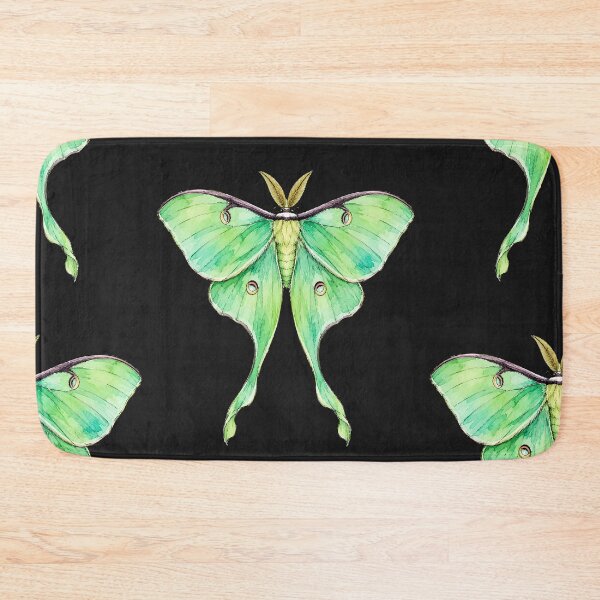 Item preview, Minimal Luna Moth Watercolor | Hand Drawn Nature Illustration designed and sold by ColorSplash123.
