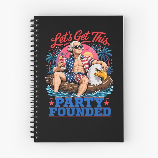 Item preview, Let's Get This Party Founded George Washington 4th Of July Gear designed and sold by DynamicDesign.