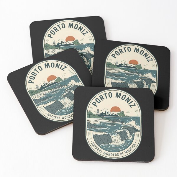 Item preview, Porto Moniz Madeira Vintage Travel Emblem designed and sold by k3rstman1.