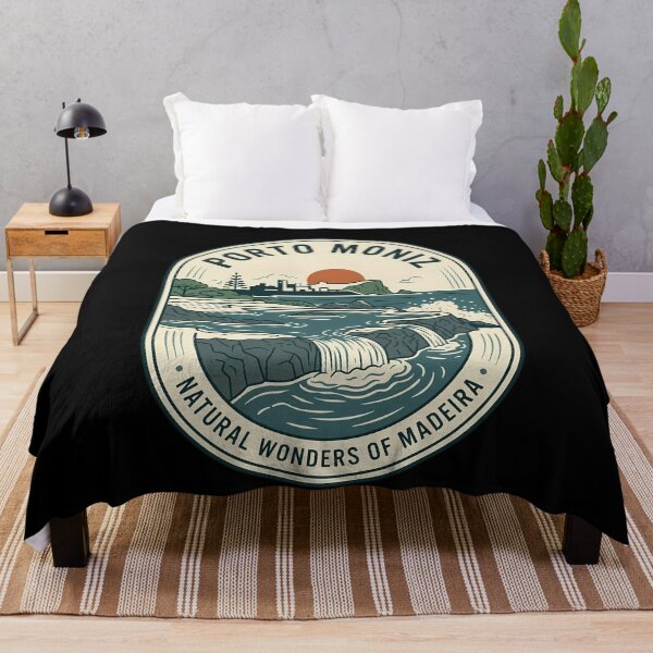 Item preview, Porto Moniz Madeira Vintage Travel Emblem designed and sold by k3rstman1.