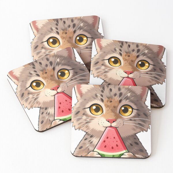 Item preview, Cute Lynx with Popsicle designed and sold by pumsquare.