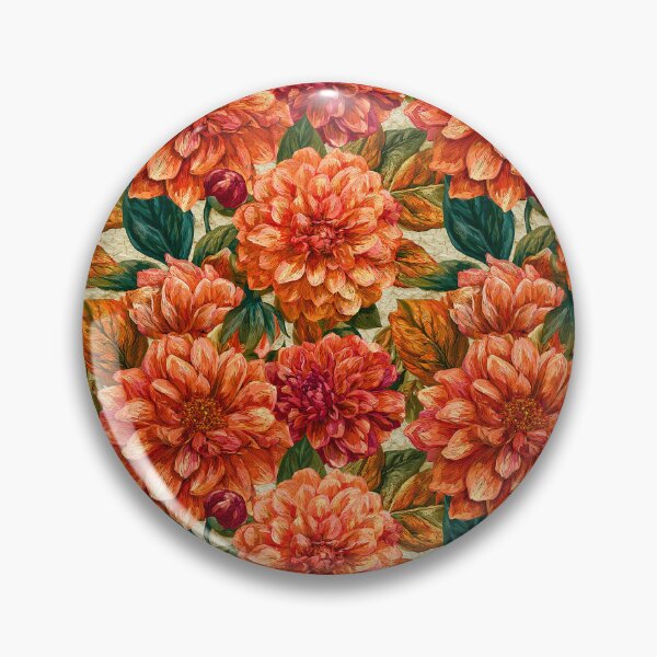 Item preview, Minimalistic Dahlias - Flower Floral Pattern  - Gifts For Boyfriend designed and sold by RoyalStarsPatts.