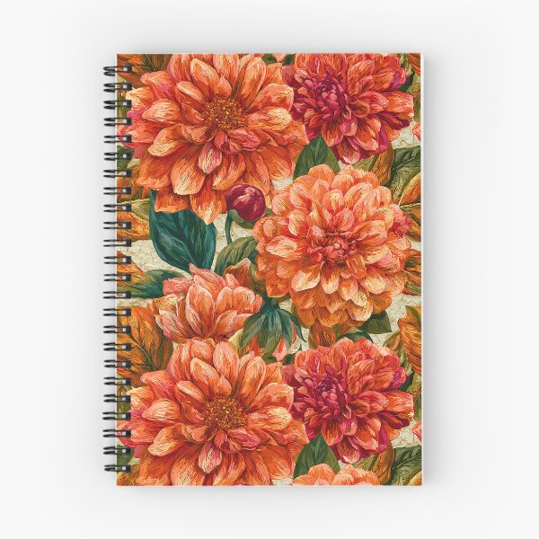 Item preview, Minimalistic Dahlias - Flower Floral Pattern  - Gifts For Boyfriend designed and sold by RoyalStarsPatts.