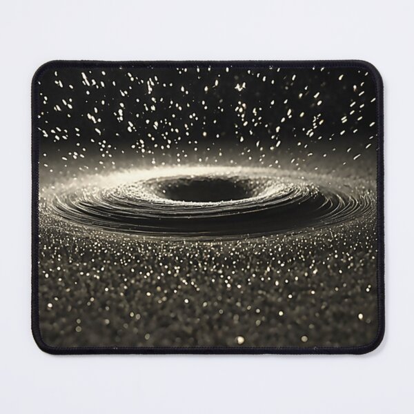 Item preview, Luxury Zen Black Gold Sand Vortex Minimalism designed and sold by CuteSlothWorld.