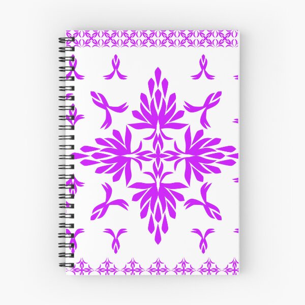 Item preview, Purple Geometric Floral Ornament Pattern designed and sold by Ei-Ei.