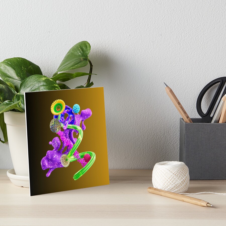 Item preview, Art Board Print designed and sold by selvikumar.