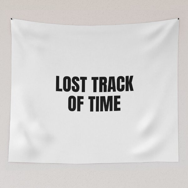 Item preview, Lost Track of Time (Black) designed and sold by ShipCrewNation.