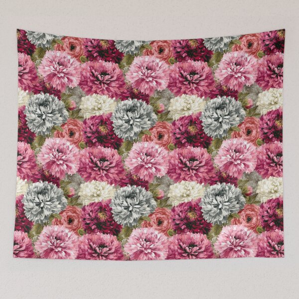 Item preview, Bold Dahlias Flower - Hawaiian Flower Pattern  - Gifts For Couples designed and sold by RoyalStarsPatts.
