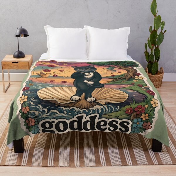 Item preview, Black Cat Goddess Cute Venus Parody designed and sold by radiogalaxy.